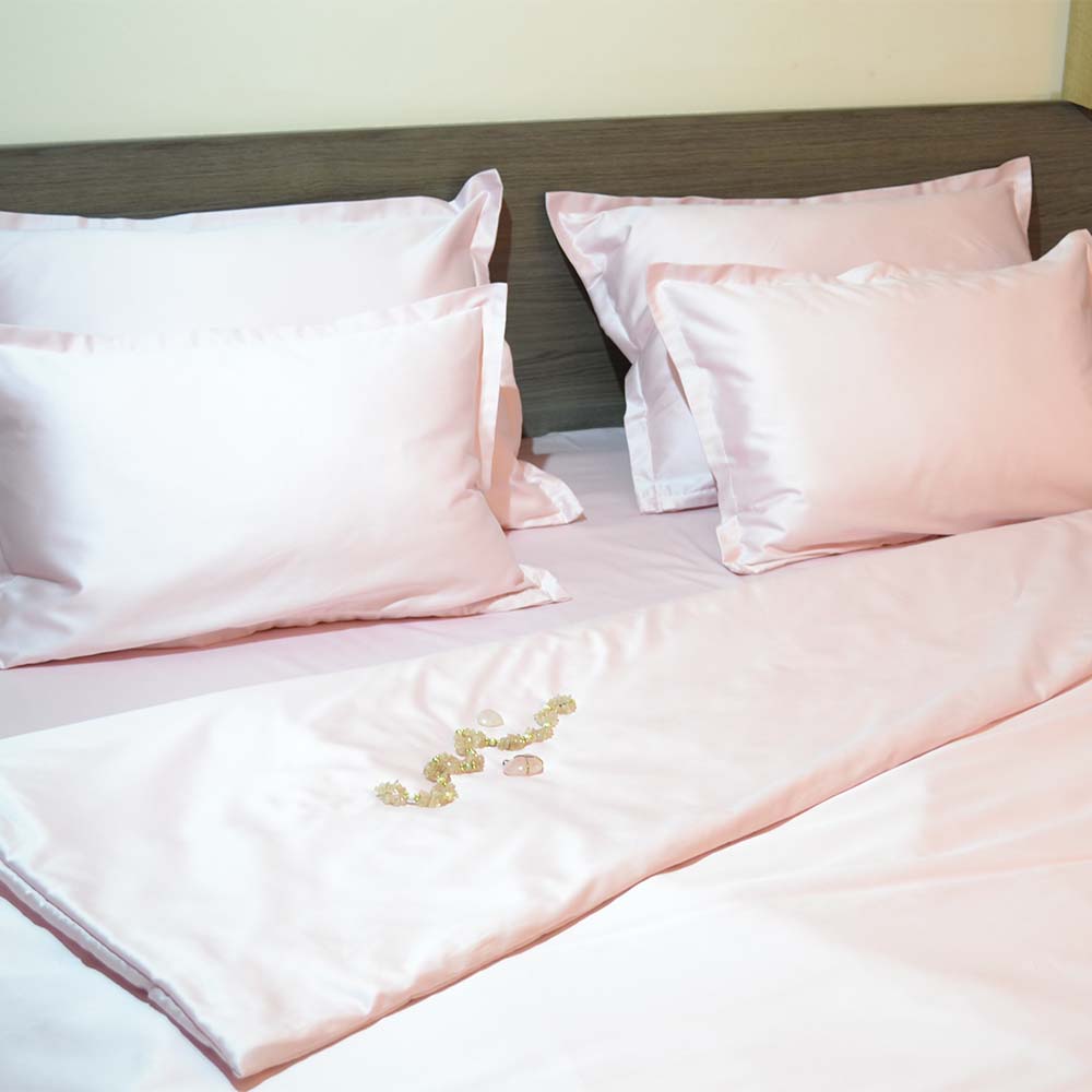 Posteljina SATEN Ljubičasta