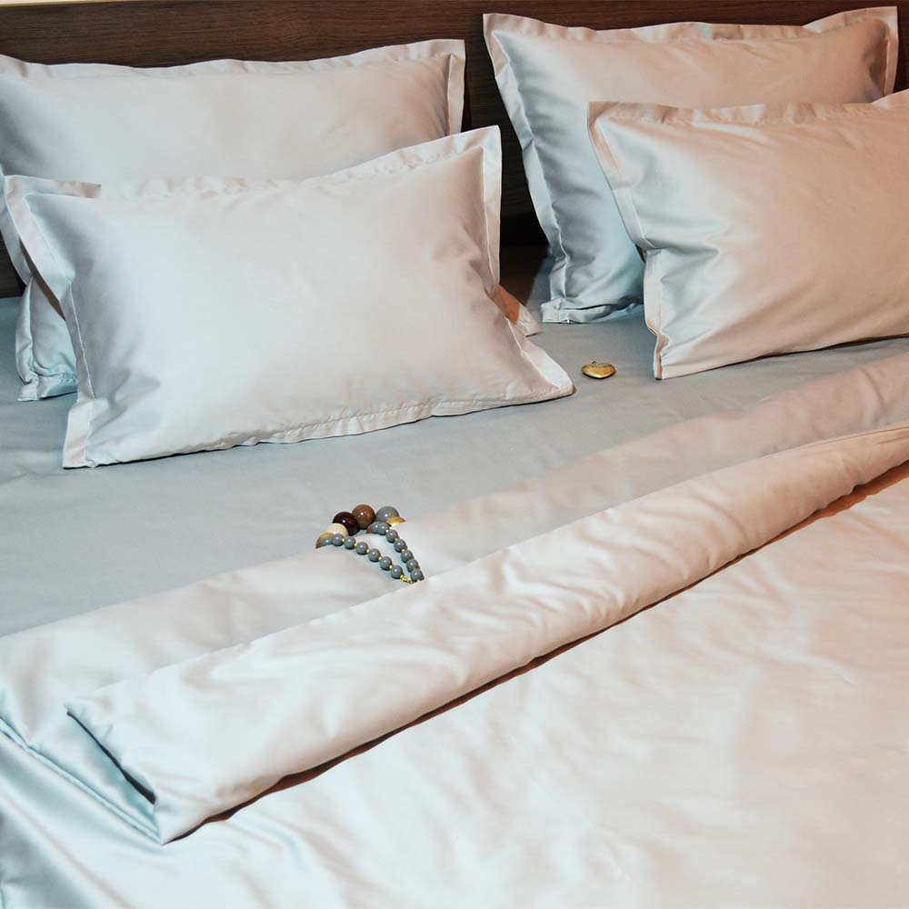 Posteljina SATEN Ljubičasta