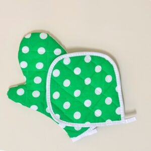 Kuhinjski set zelene tufne