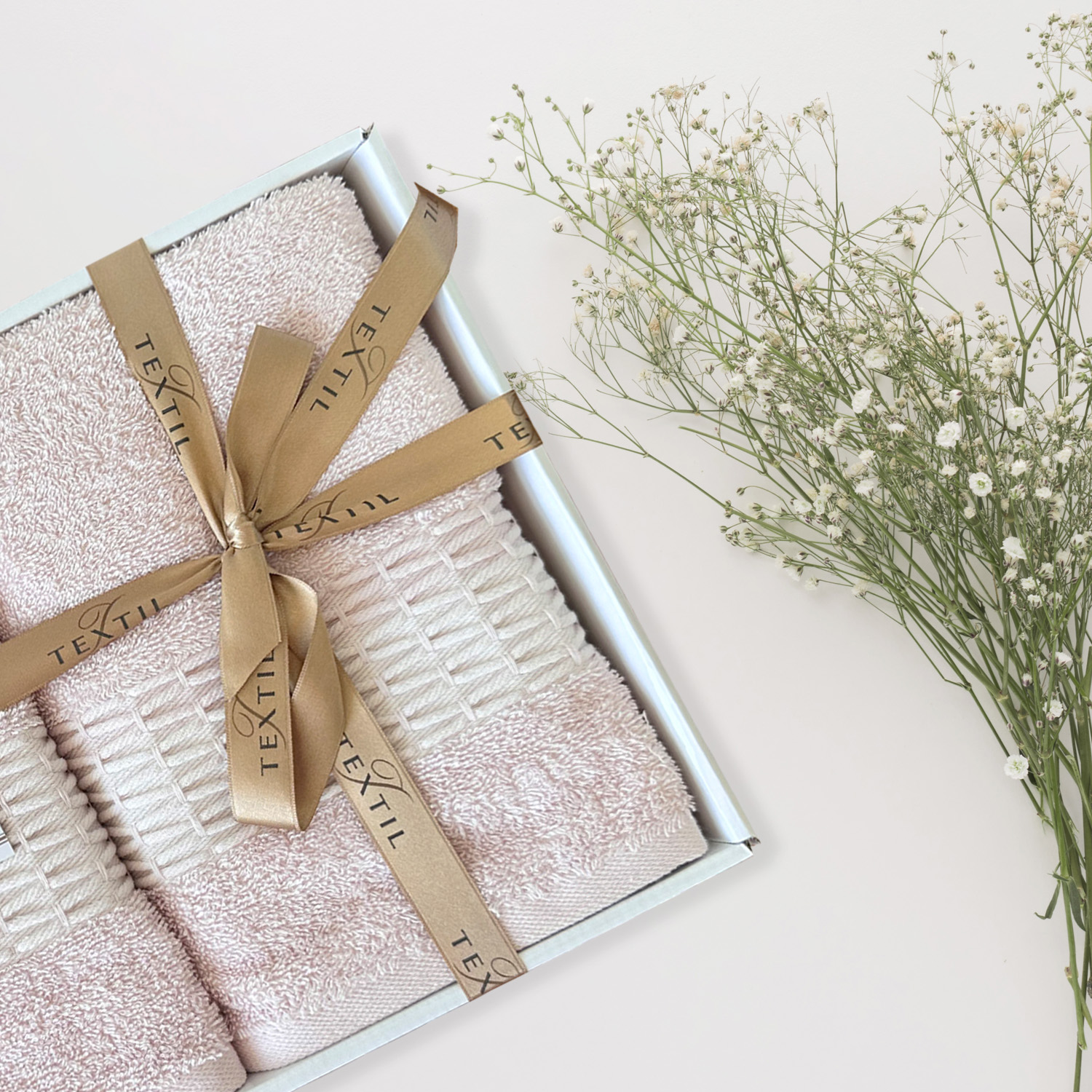 Set peškira Platinum Roze 50x90cm+70x130cm