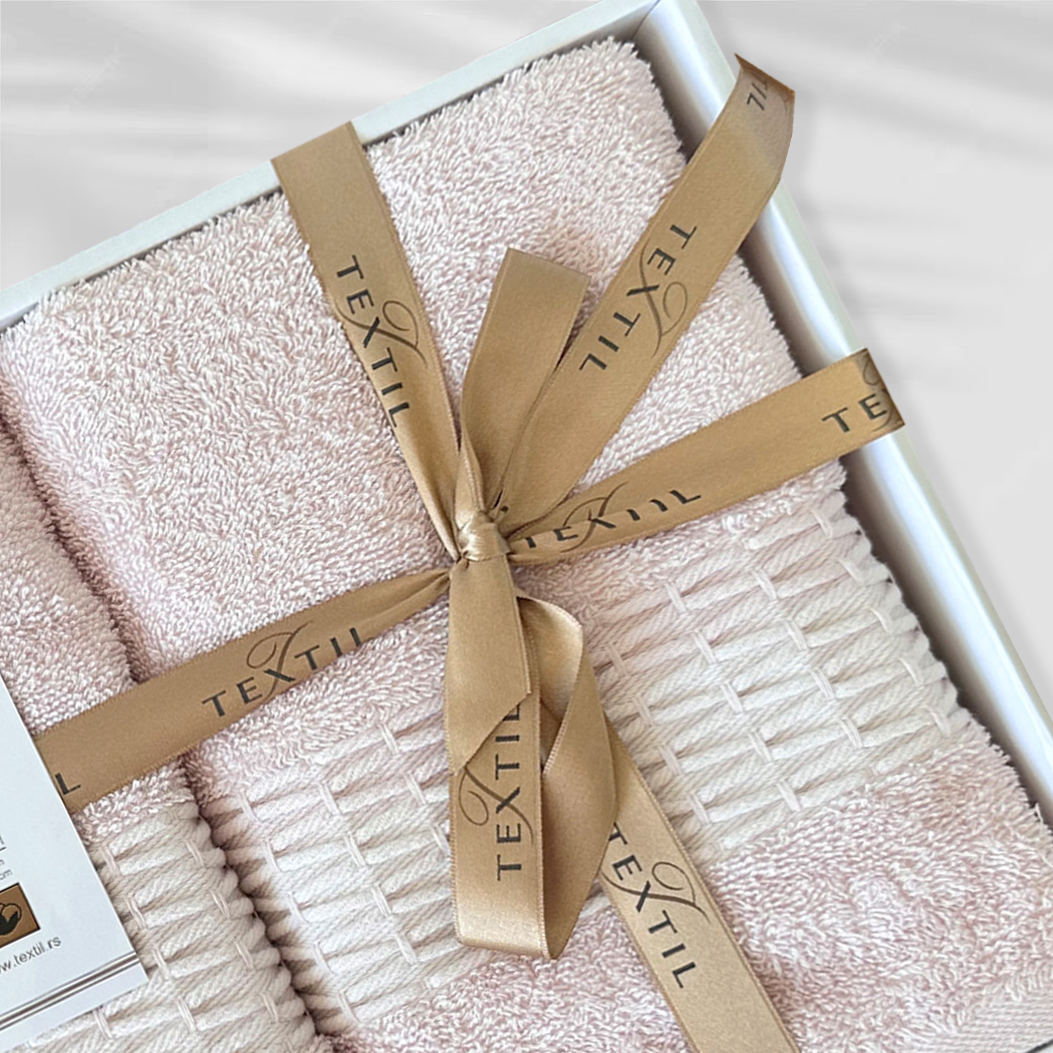 Set peškira Platinum Roze 50x90cm+70x130cm