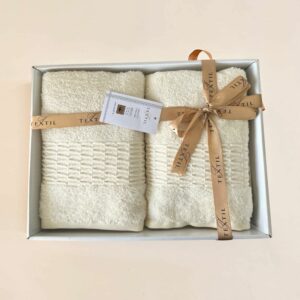 Set peškira Platinum 2x50x90cm bež