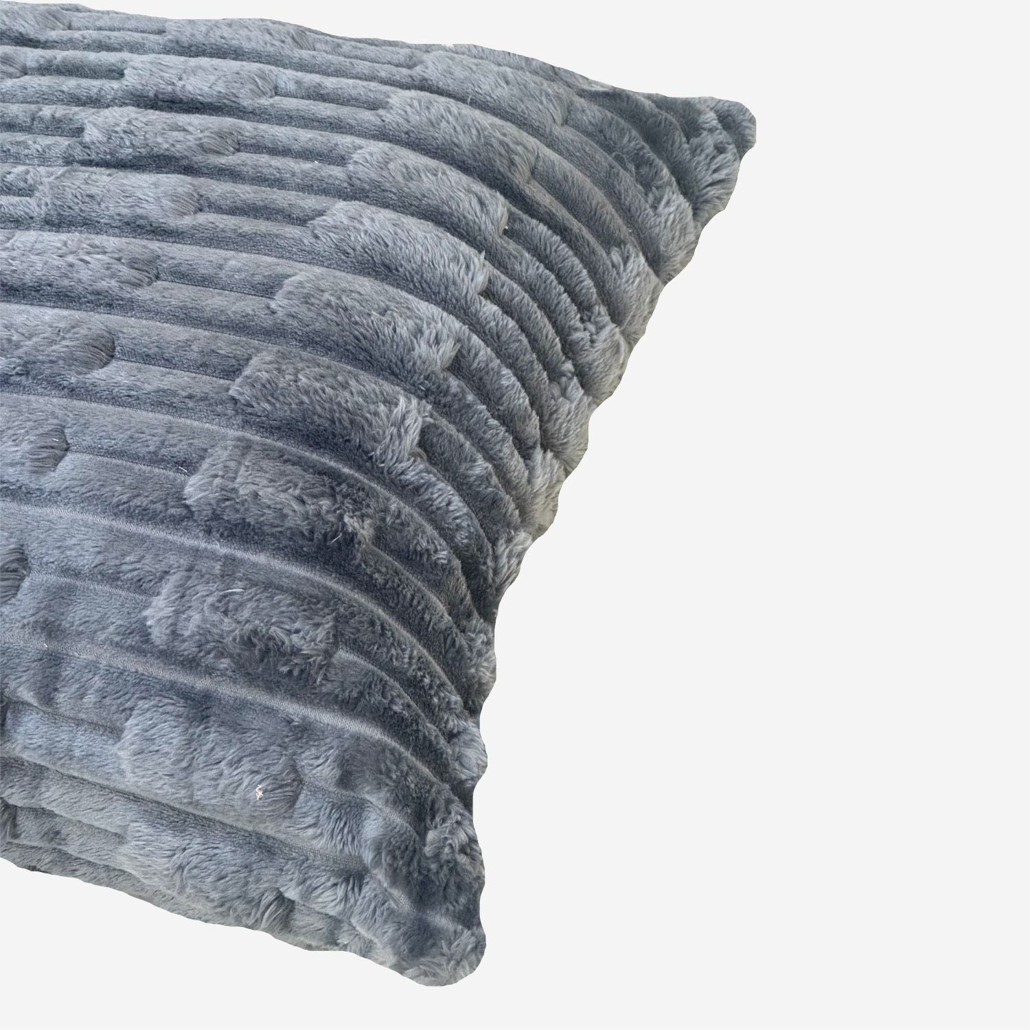 Dekorativno jastuče GRACE tamno sivo