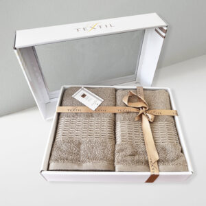 Set peškira Platinum Braon 50x90cm+70x130cm